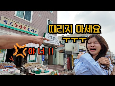 청도 소싸움 구경하러 간 베트남 여자, 그곳에서 벌어진 충격 사건!