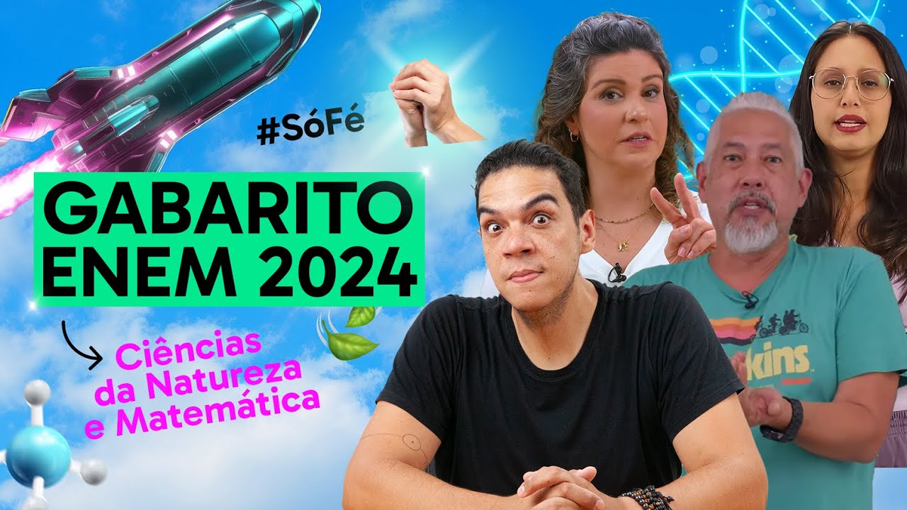Gabarito Descomplica ENEM 2024 - Dia 2 Completo!