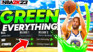 NBA 2K23 BEST JUMPSHOT! BEST JUMPSHOT TIPS, SETTINGS, & HOW TO GREEN WITH ANY BUILD!