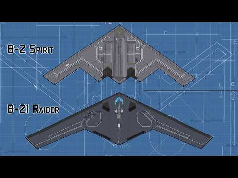 B-2 Spirit VS. B-21 Raider