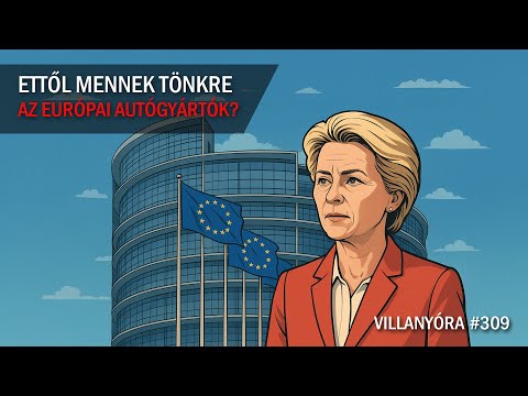 Villanyóra #309 - Ettől mennek tönkre az európai autógyártók?