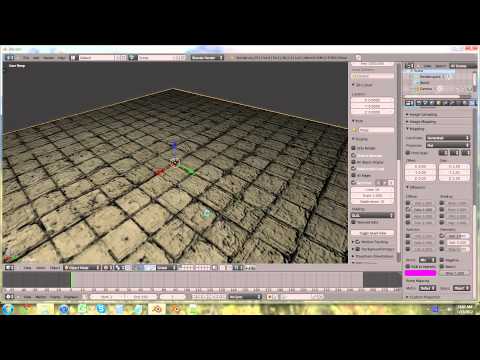 Beginning Blender 2.60 Tutorial - 13 - Normal Mapping with Blender