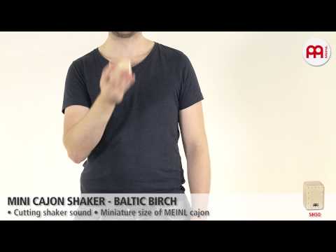 Meinl Percussion SH50 Mini Cajon Shaker, Natural Finish (VIDEO) image 2