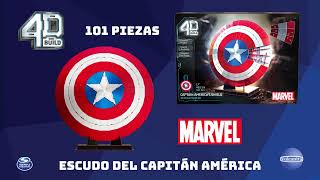 Video de Puzzle 4D Escudo Capitán América