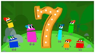 "The Number Seven," Number Songs by StoryBots