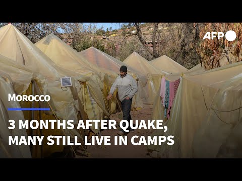 Three months after deadly quake, solidarity is key in a Moroccan camp | AFP