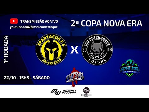 SPARTACUS FS X 100 CUTCHARRAS  #futsalemdestaque