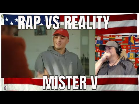 RAP VS REALITY - MISTER V - REACTION - REUP