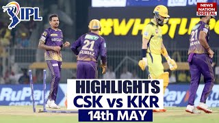 Chennai vs Kolkata Highlights: CSK vs KKR Highlights | Today Full Match Highlights
