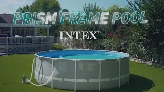 Záhradný bazén INTEX 26716 Prism Frame 366 x 99 cm s kartušovou filtráciou