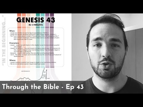 Genesis 43 Summary in 5 Minutes - 5MBS