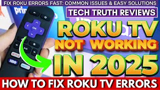 🔥 Fix Roku Errors FAST! QUICK Fixes for Common Problems!