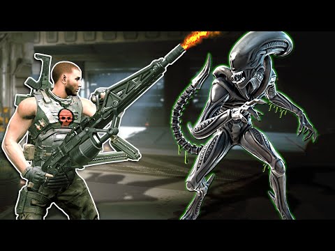 ALIENS ARE ATTACKING! - Aliens: Fireteam Elite Gameplay - Xenomorph Survival Game