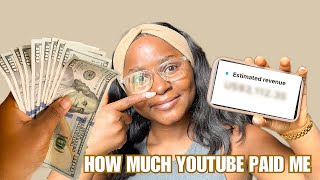 HOW MUCH YOUTUBE PAID ME FOR MY MOST VIEWED VIDEO