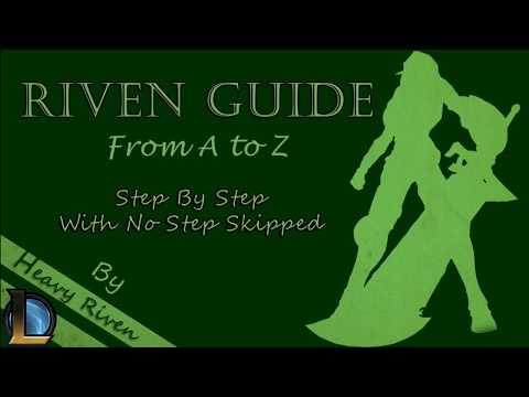 Riven Guide Part #1 (Runes & Mastries+Builds+Fast Q Combo+Double Cast+1Shot Combos + Best One Shots)