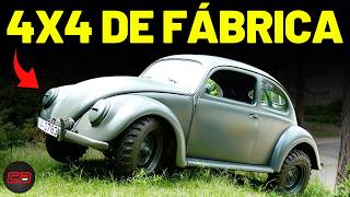 O CURIOSO FUSCA 4X4 FEITO PELA VW QUE POUCOS CONHECEM!