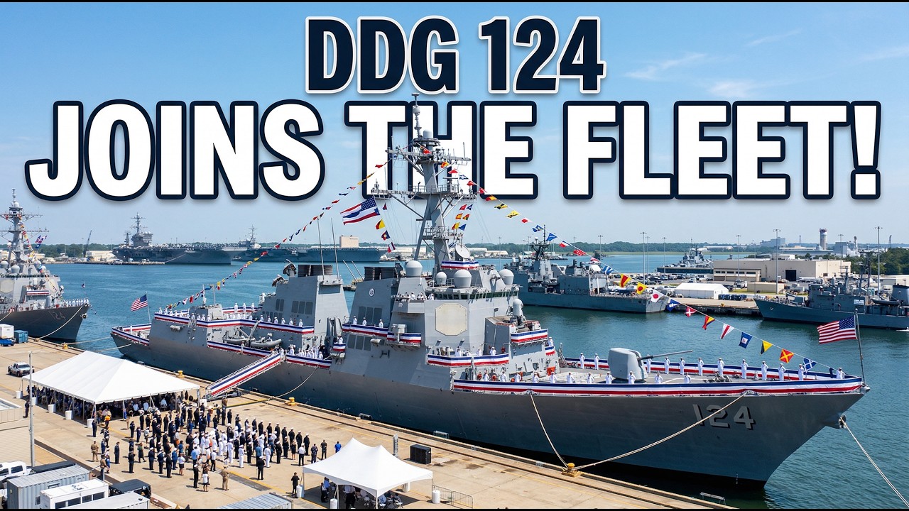 USS Harvey C. Barnum Jr. (DDG-124) Commissioning Ceremony | U.S. Navy