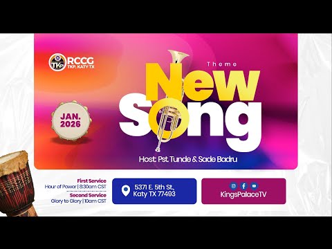 RCCG TKP 1ST & 2ND SERVICE || 1/11/2025