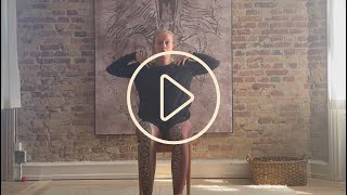 Stoleyoga for nakken og den øvre ryg