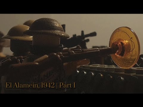 Lego WW2 - El Alamein, 1942, part I | Brickfilm
