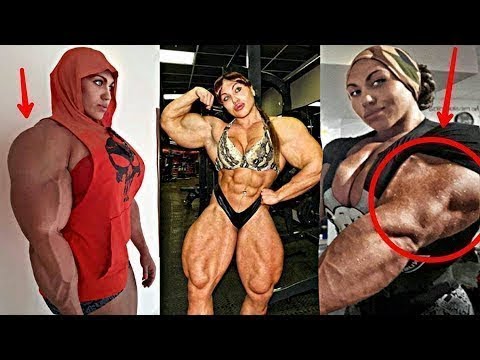 This Woman Can Beat Phil Heath at Mr Olympia  (Freaking Mass Monster) - BODYBUILDING MOTIVATION 2017
