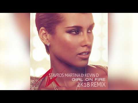 Alicia Keys - Girl On Fire (Stavros Martina & Kevin D remix)