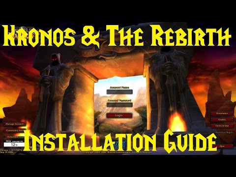 Kronos and The Rebirth (Vanilla WoW) Installation Guide