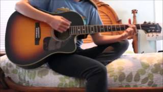 Video thumbnail for Epiphone Masterbilt AJ-500RCE acoustic electric guitar by Amber Rose (the folk musician)