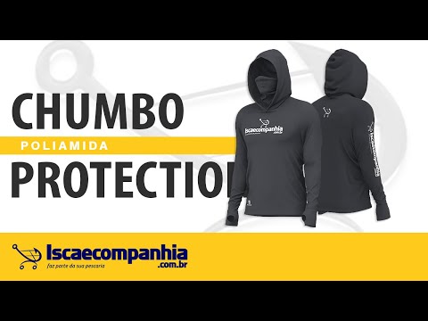 Vídeo Camiseta Poliamida X Protection 360 Mar Negro Chumbo - by Isca e Companhia