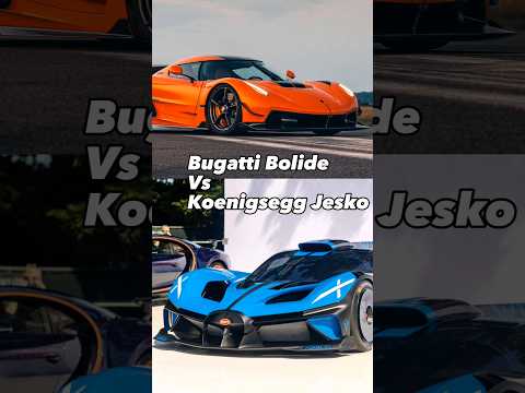 Koenigsegg Jesko VS Bugatti Bolide (Best edit I'll make for a while) #koenigsegg #bugatti #jesko #vs