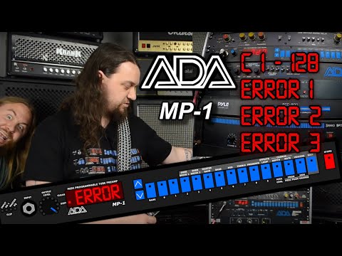 Quick Fix for ADA MP-1 Preamp Error Codes: Factory Presets & Dead Battery Tips