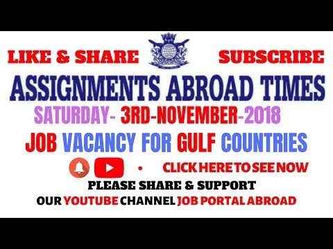 Assignments Abroad Times Epaper Mumbai Today - 3 November 2018