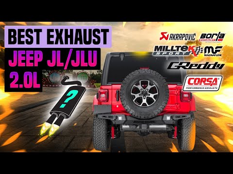 Jeep Wrangler JL/JLU Exhaust Sound 2.0L 🔥 Turbo,Upgrade,Flowmaster,Corsa,Magnaflow,Gibson,MBRP+