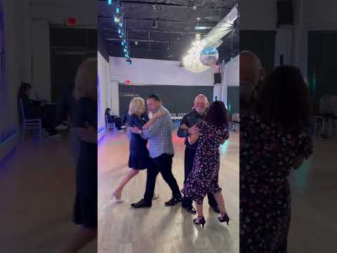 Learning milonga for the first time with Tango Maestro Jorge