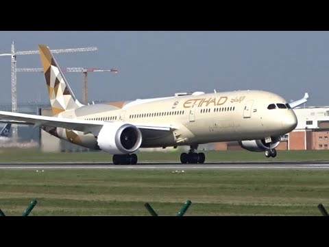 Beautiful Plane Spotting at Brussels Airport Zaventem | 747, 787, 350, 330, 777