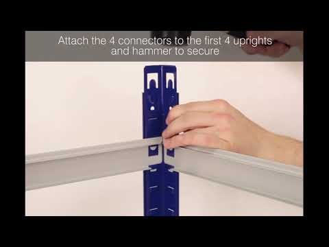 Clicka 175 Shelving Assembly Instructions - Garage Shelving