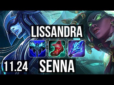 LISS & Kai'Sa vs SENNA & Ez (SUP) | 4.9M mastery, 700+ games, 5/2/6 | KR Master | 11.24