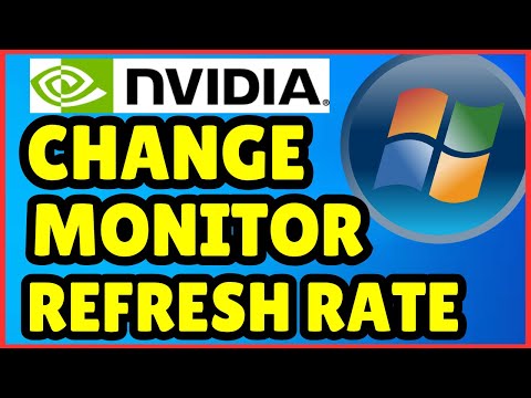 How to Change Monitor Refresh Rate in NVIDIA Control Panel on Windows | Full Guide 2025