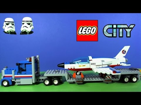 Vidéo LEGO City 60079 : Le transporteur d'avion