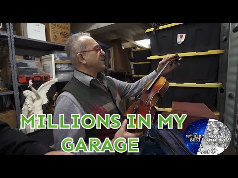 Stradivarius violin worth millions in garage