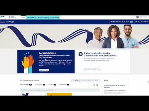 Uhc Fast Track Certification Guide