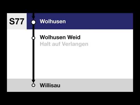BLS Begrüssung • S77 • Wolhusen – Willisau