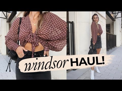 WINDSOR TRY-ON HAUL 2018! Julia Havens Video
