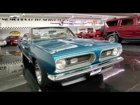 For Sale 1968 Plymouth Barracuda