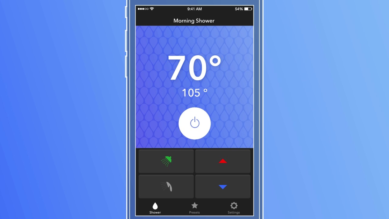 U by Moen Shower | How to Change Temperature with the App
