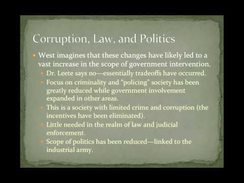 POS 201: Lecture 10-Utopian Political Thought, Bellamy's Post-Capitalist Vision