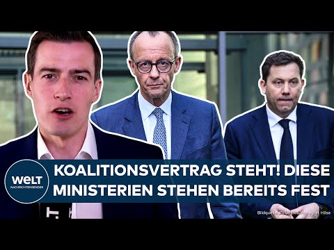 BERLIN: Durchbruch! Koalitionsvertrag steht! Diese Ministerien sollen an Union und SPD gehen!