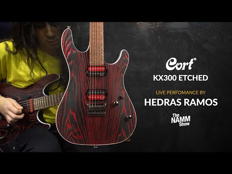 Hedras Ramos Demos the new Cort KX300 Etched Electric Guitar