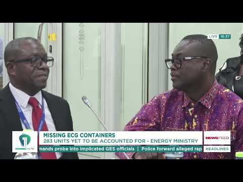 Energy Ministry Says 283 ECG Containers Still Unaccounted for at Tema Port