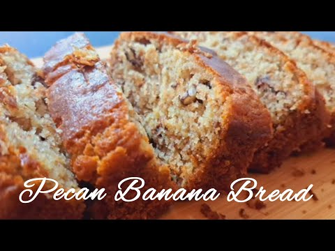 Pecan Banana Bread Recipe | How To Make Banana Bread